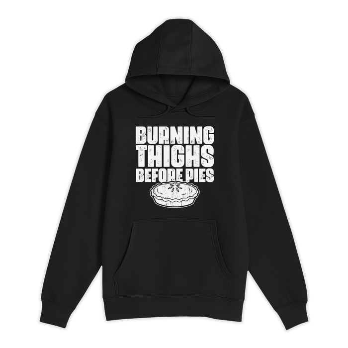 Unisex Small Black Pullover Hooded Sweatshirt