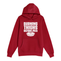 Unisex Small Cardinal Pullover Hooded Sweatshirt