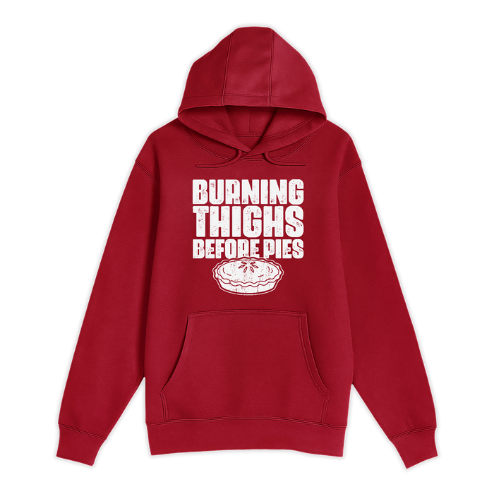 Unisex Small Cardinal Pullover Hooded Sweatshirt