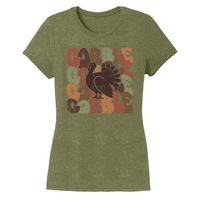 Womens X-Small Military Green Style_T-Shirt