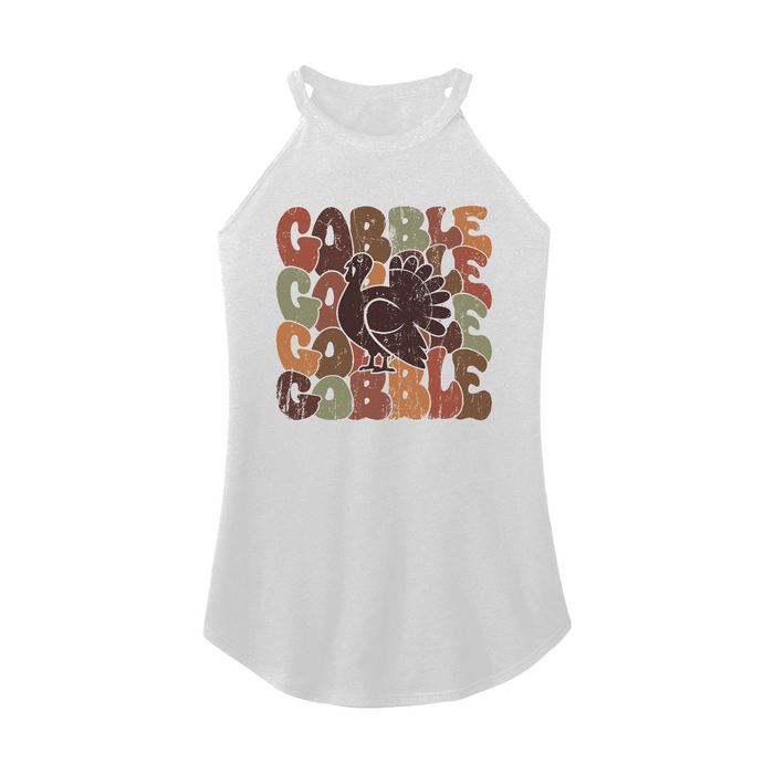 Womens X-Small White Rocker Tank Top