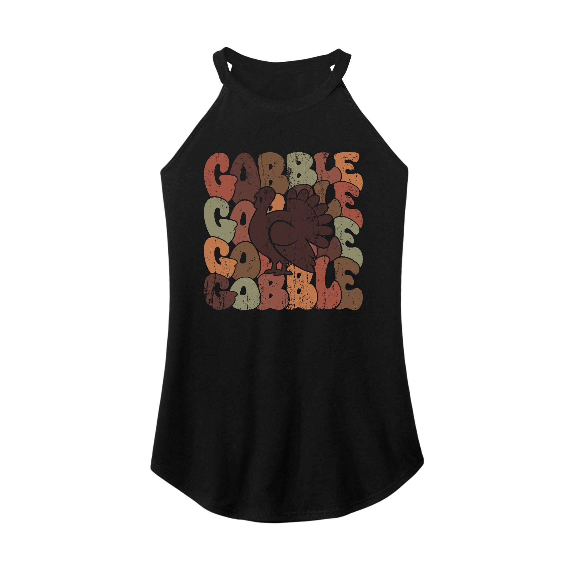 Womens X-Small Black Rocker Tank Top