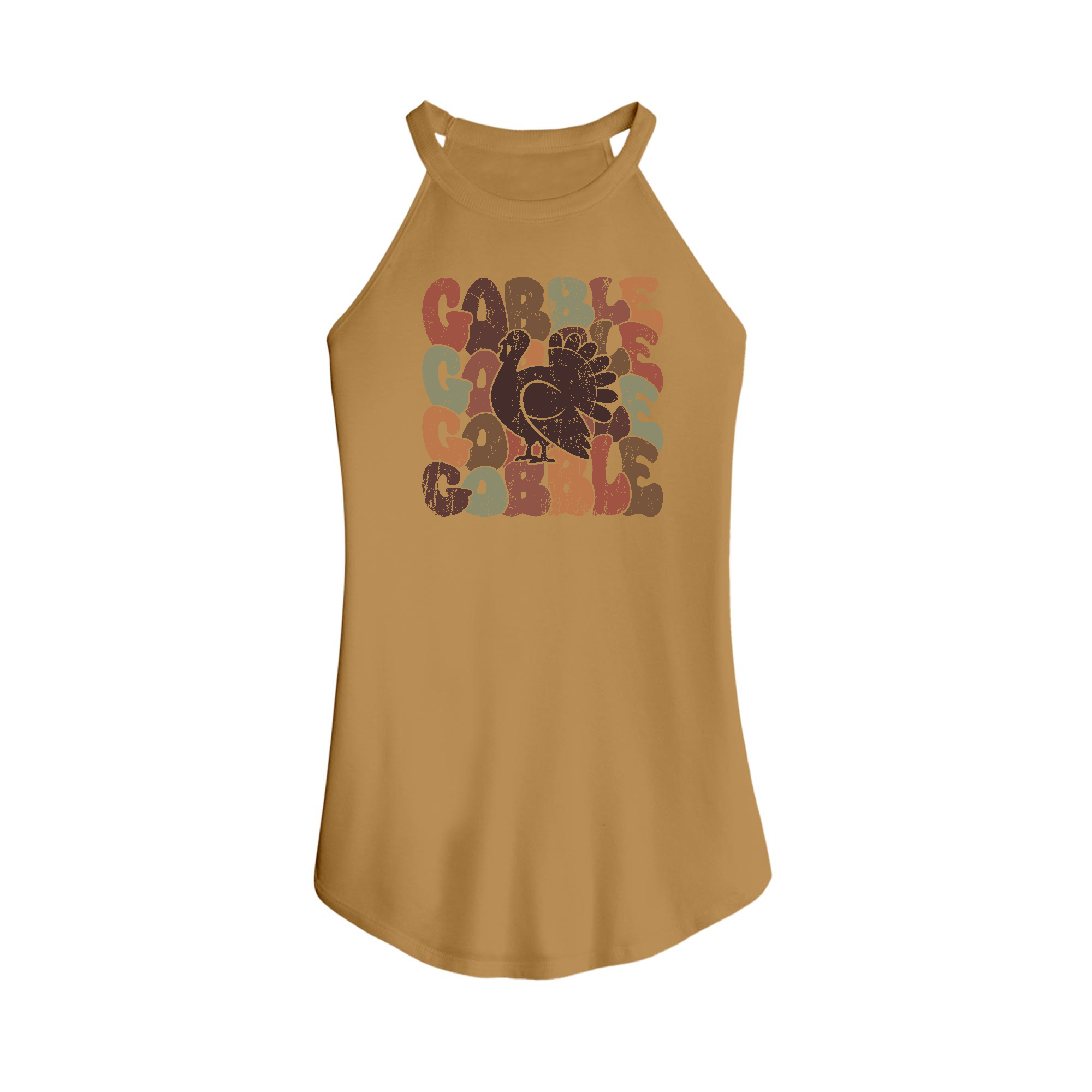 Womens X-Small Gold Tank Top