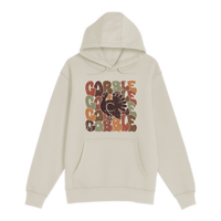 Unisex Small Natural Pullover Hooded Sweatshirt