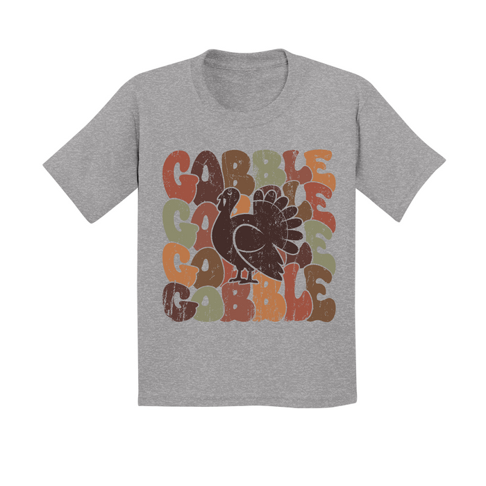 Kids Small Dark Heather Gray Style_T-Shirt