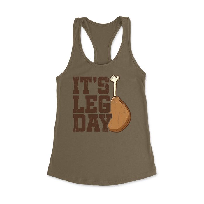 Womens X-Small Military Green Style_Tank Top