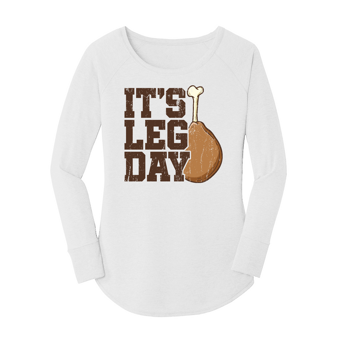 Womens X-Small White Long Sleeve Tunic Tee