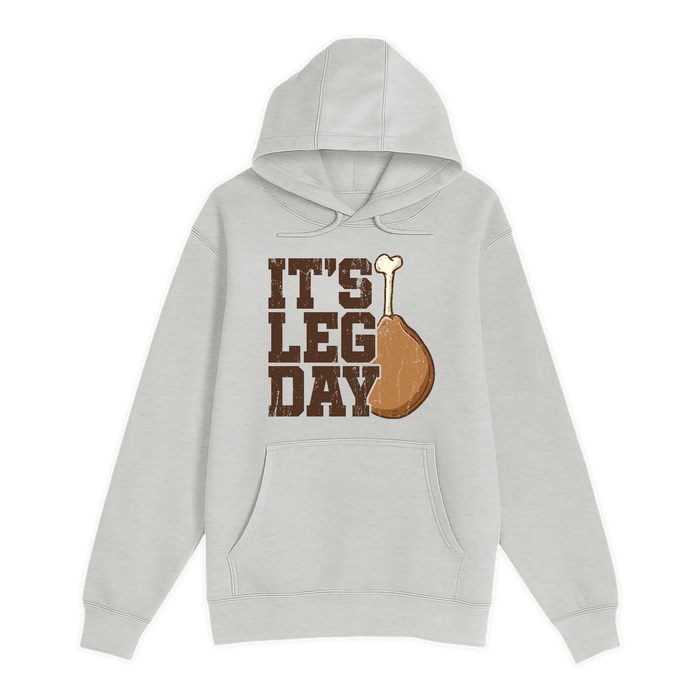 Unisex Small Oatmeal Pullover Hooded Sweatshirt