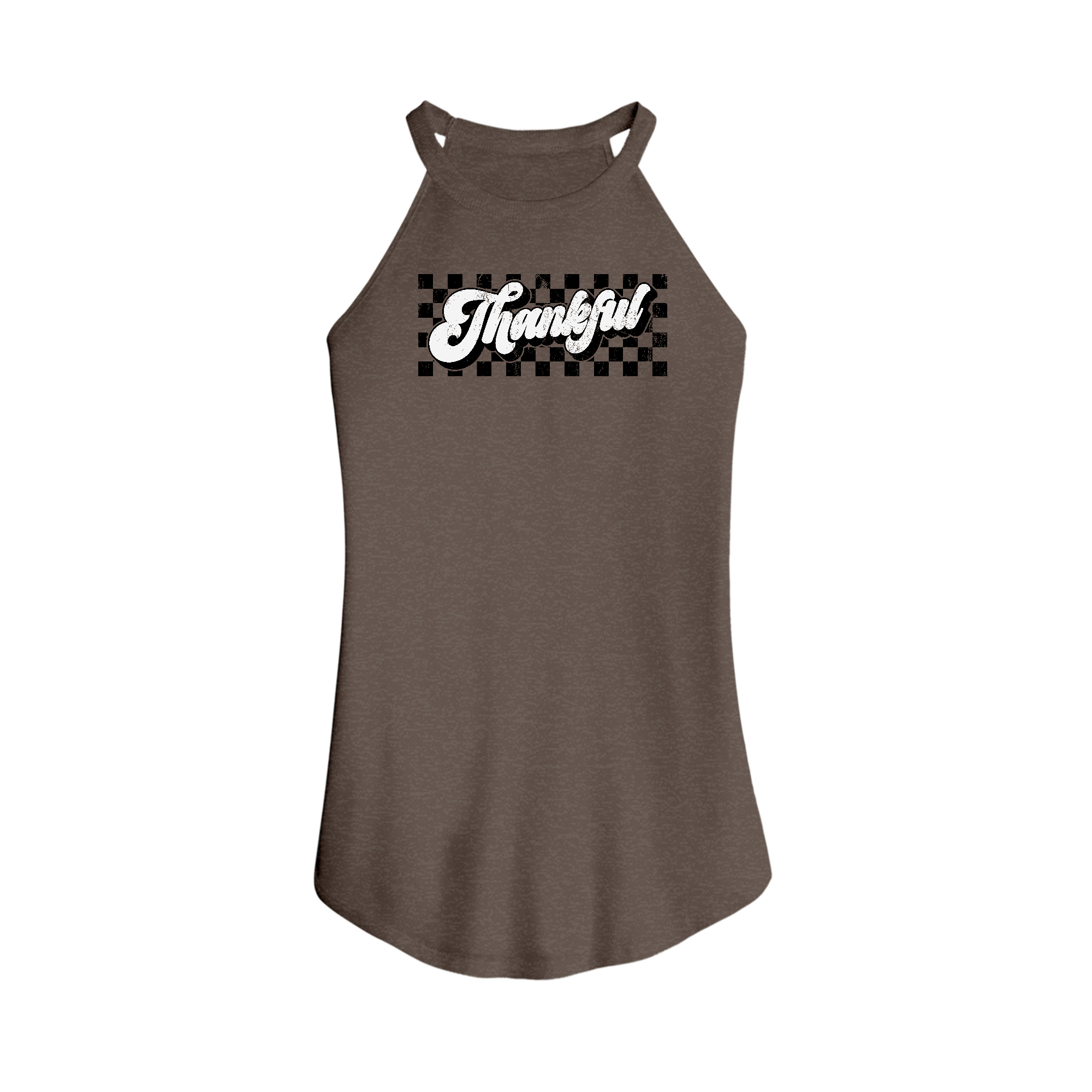 Womens X-Small Brown Tank Top