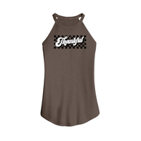 Womens X-Small Brown Tank Top