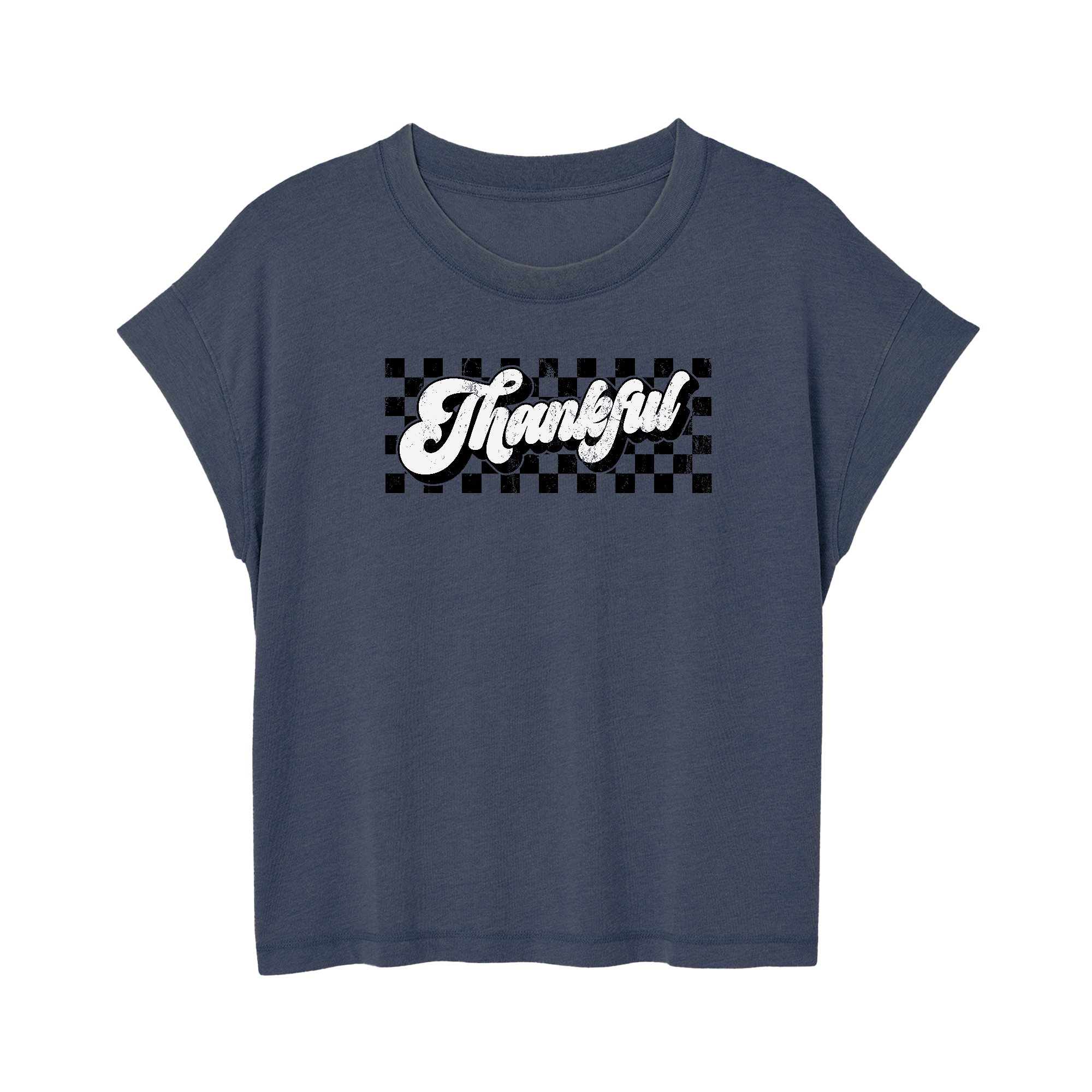 Womens Small Navy Style_T-Shirt