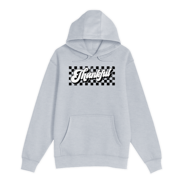 Unisex Small Heather Gray Pullover Hooded Sweatshirt