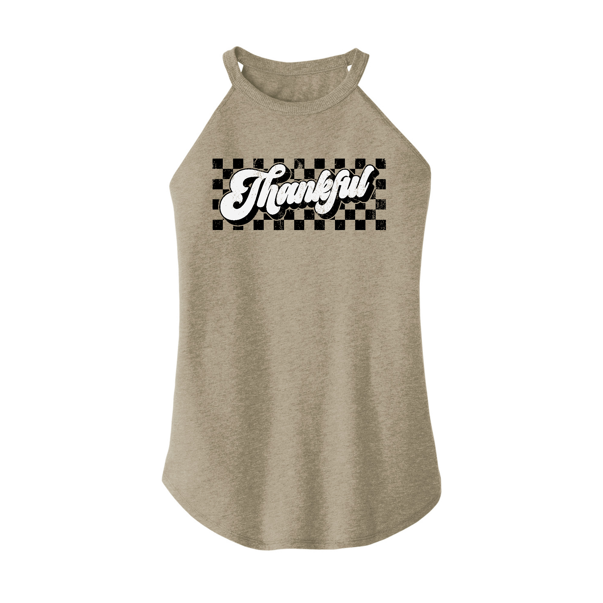 Womens X-Small Sand Rocker Tank Top