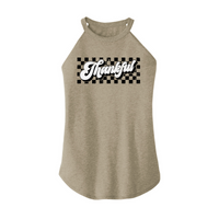 Womens X-Small Sand Rocker Tank Top