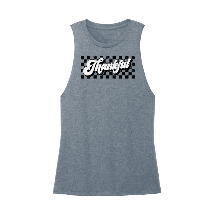 Womens X-Small Teal Muscle Tank