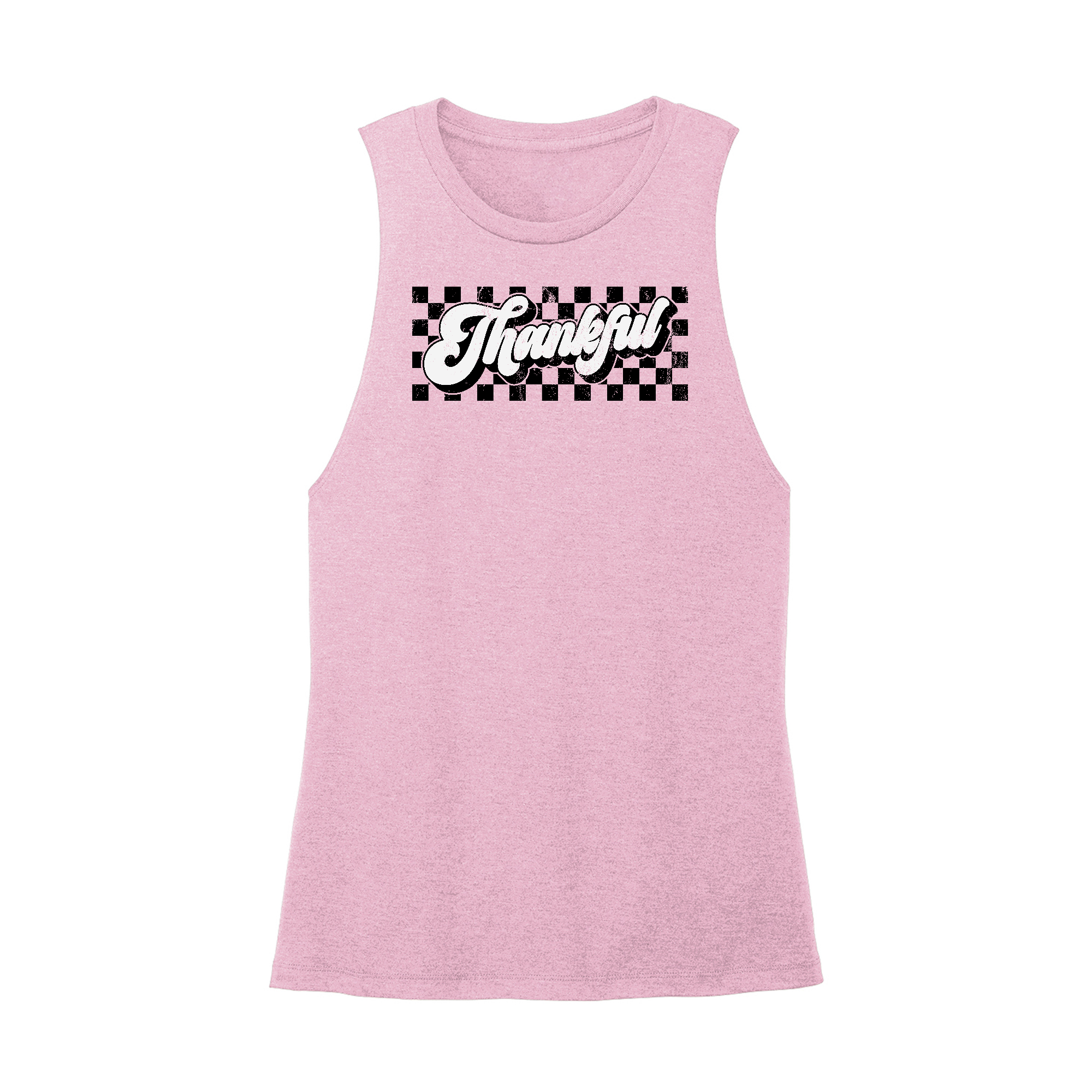 Womens X-Small Light Pink Muscle Tank