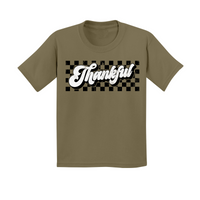 Kids Small Military Green Style_T-Shirt
