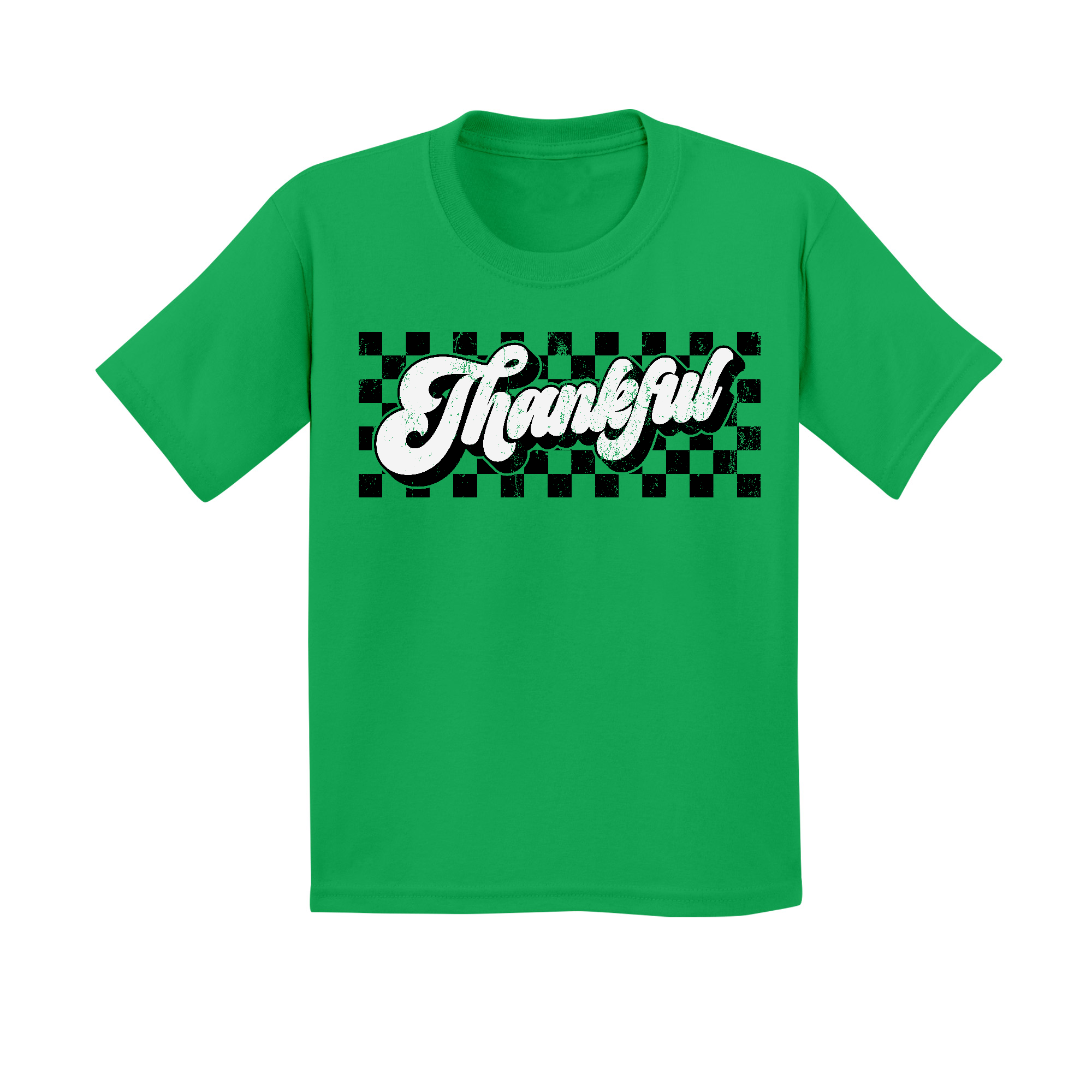 Kids Small Kelly Green Style_T-Shirt