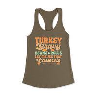 Womens X-Small Military Green Style_Tank Top