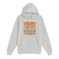 Unisex Small Oatmeal Pullover Hooded Sweatshirt