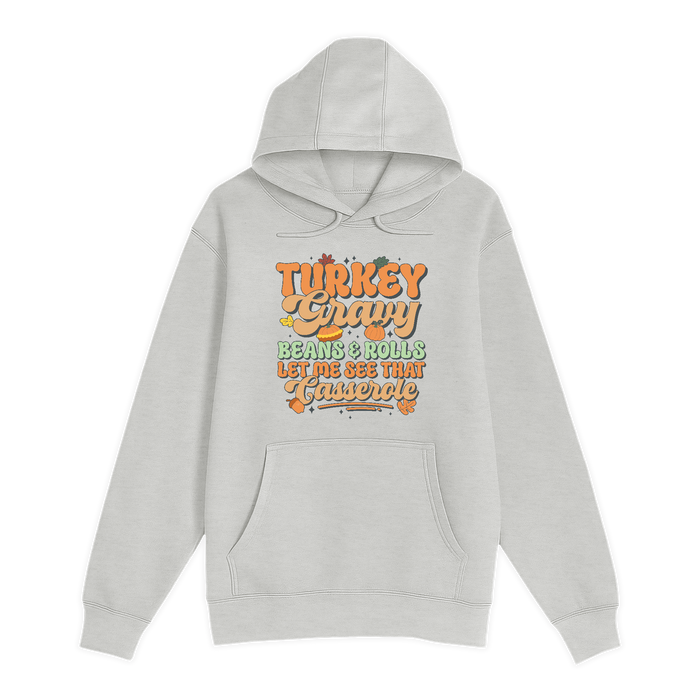 Unisex Small Oatmeal Pullover Hooded Sweatshirt