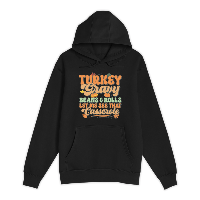 Unisex Small Black Pullover Hooded Sweatshirt