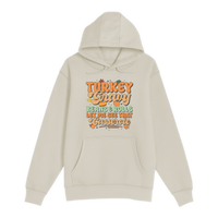 Unisex Small Natural Pullover Hooded Sweatshirt