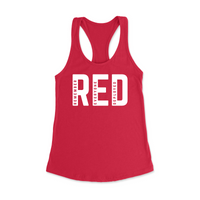 Womens X-Small Red Style_Tank Top