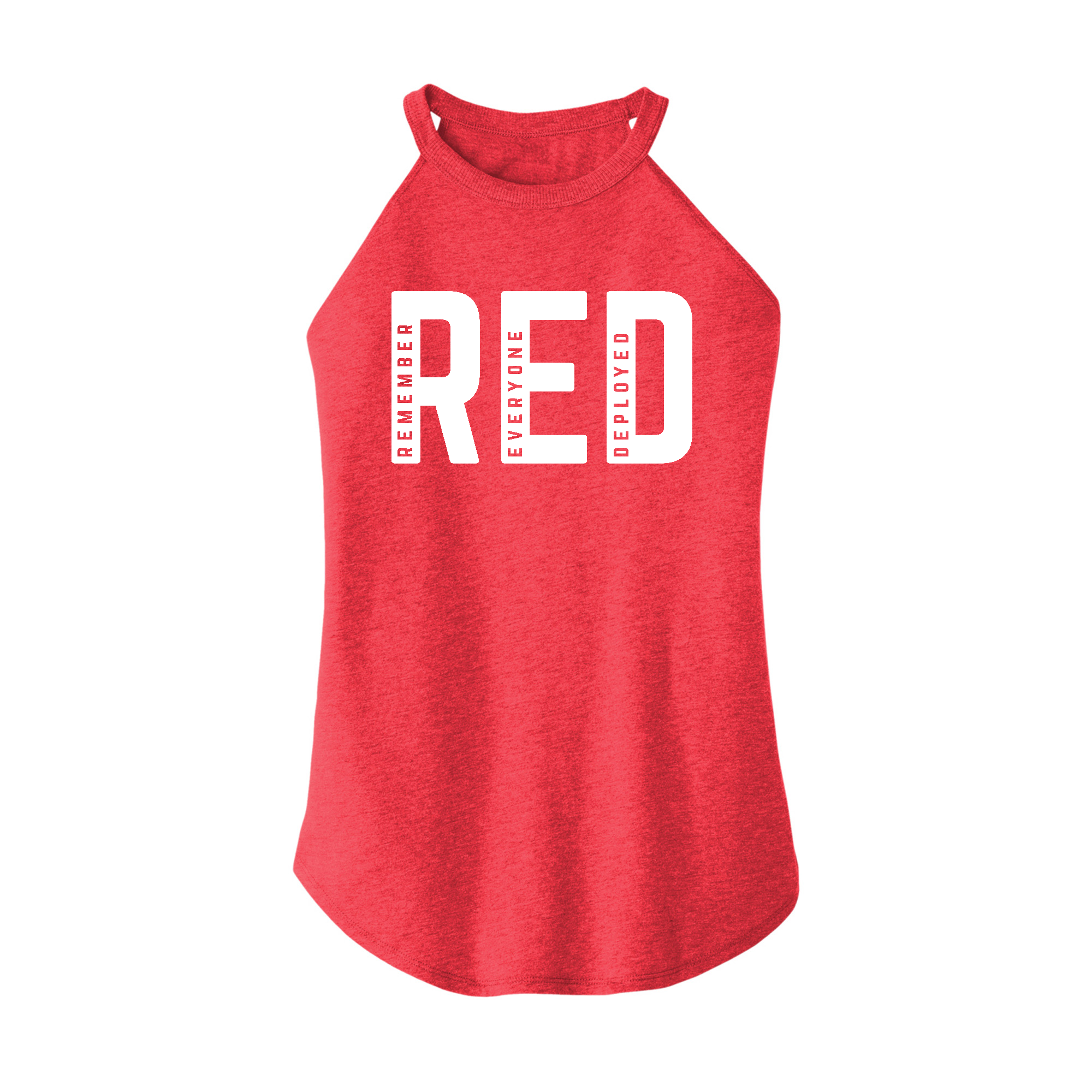Womens X-Small Red Rocker Tank Top