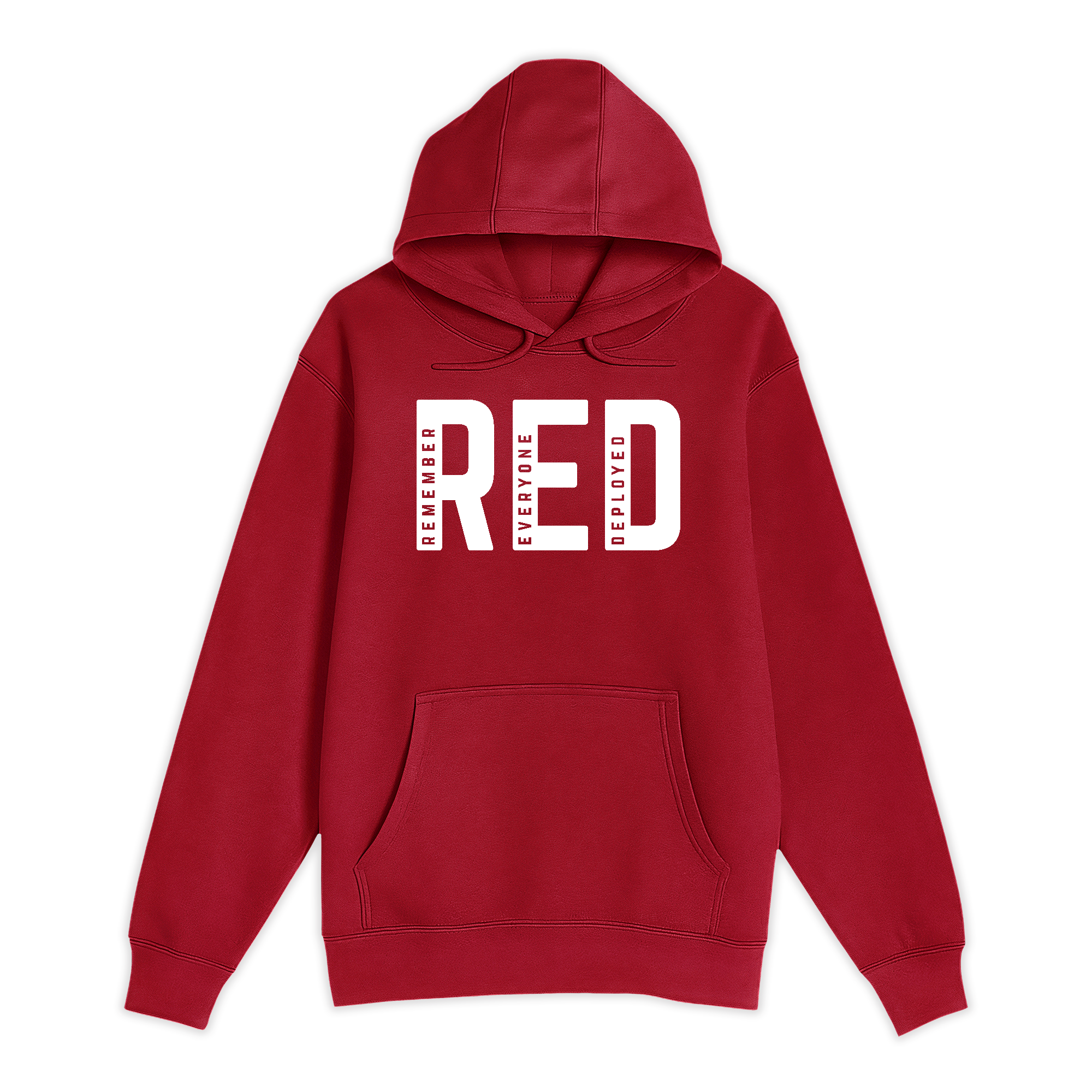 Red Friday Pullover Hoodie