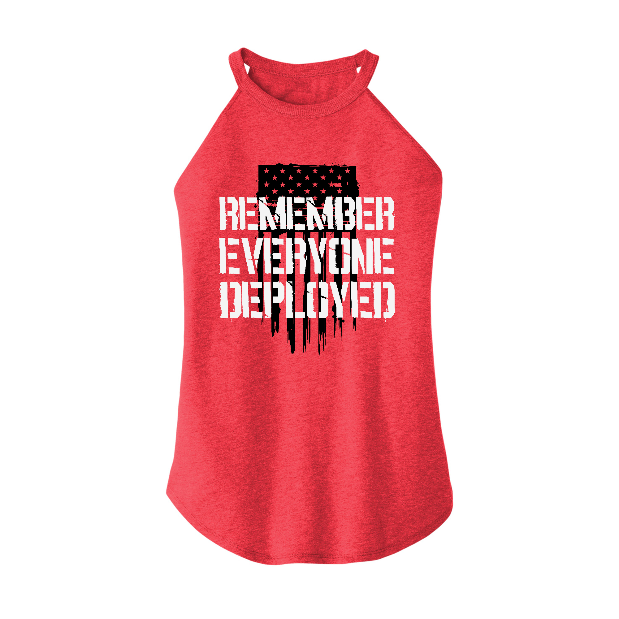 Womens X-Small Red Rocker Tank Top