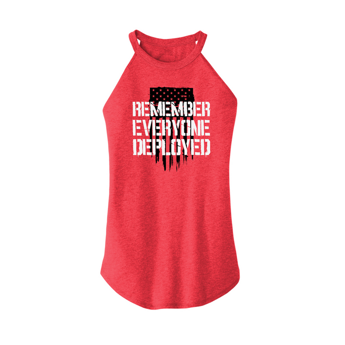 Womens X-Small Red Tank Top