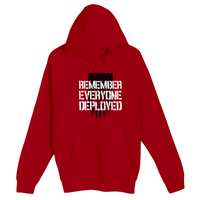 Unisex Small Cardinal Pullover Hooded Sweatshirt