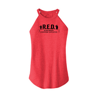 Womens X-Small Red Tank Top
