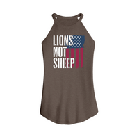 Womens X-Small Brown Tank Top