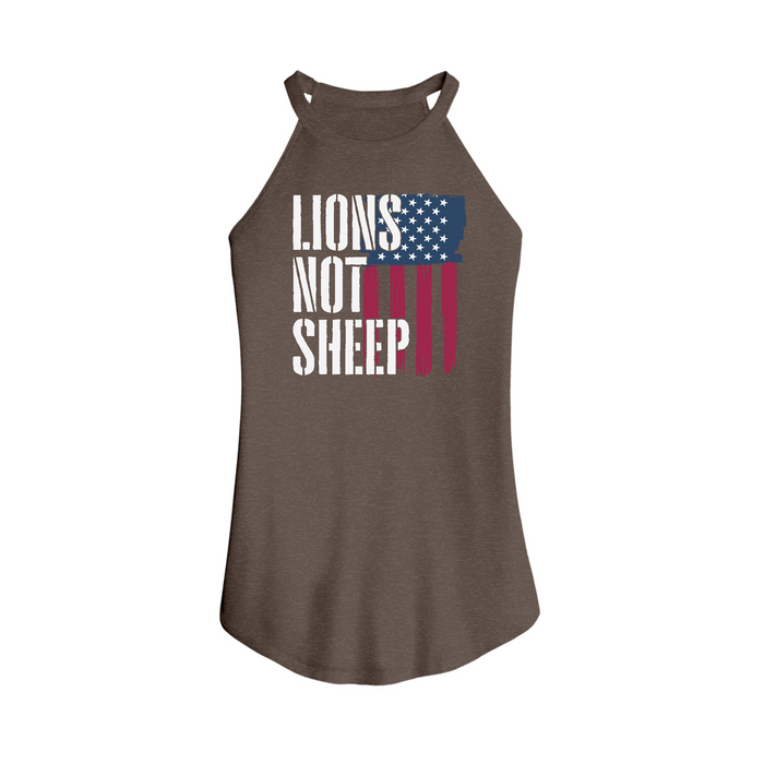 Womens X-Small Brown Tank Top