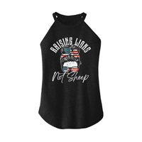 Womens X-Small Dark Heather Gray Rocker Tank Top