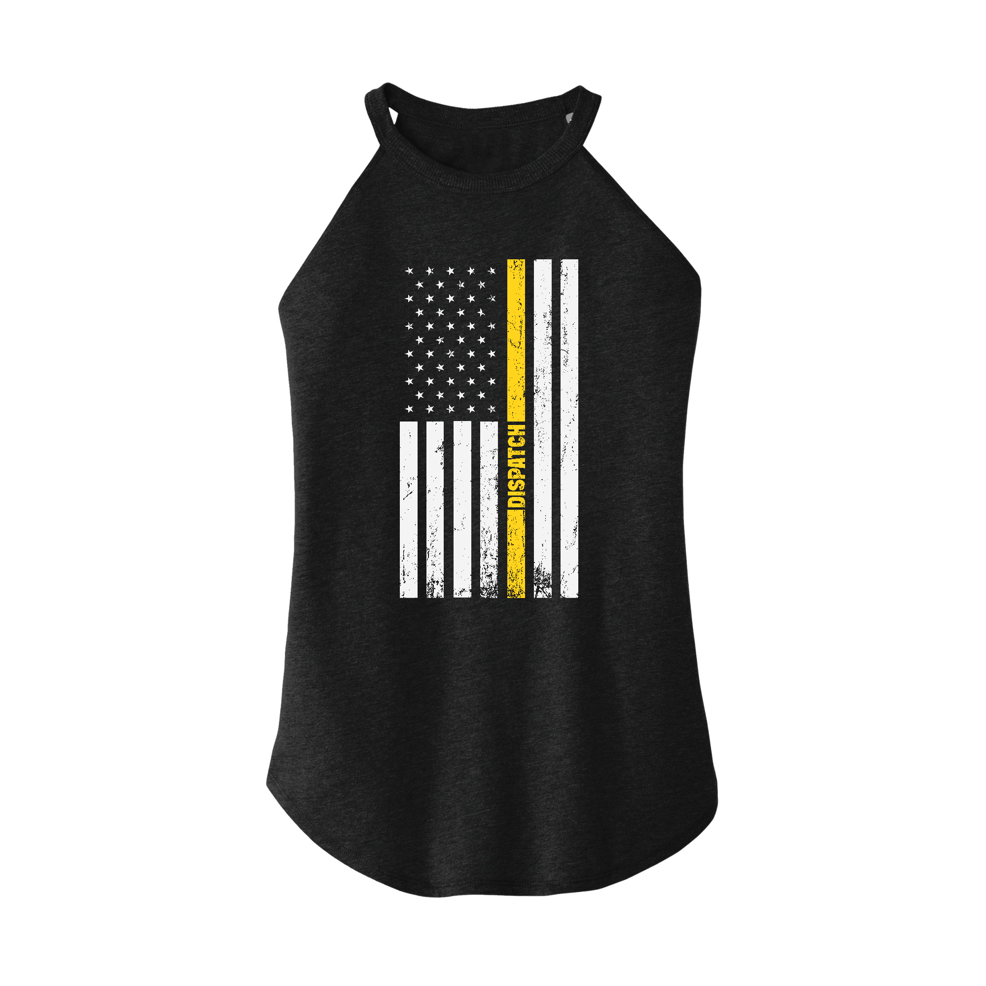 Womens X-Small Dark Heather Gray Rocker Tank Top