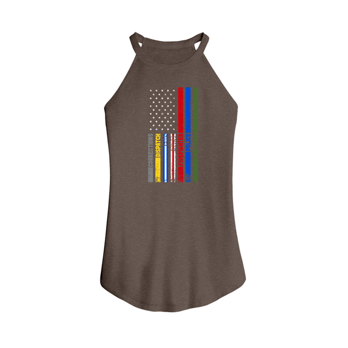 Womens X-Small Brown Tank Top