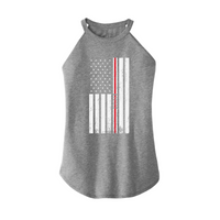 Womens X-Small Grey Rocker Tank Top