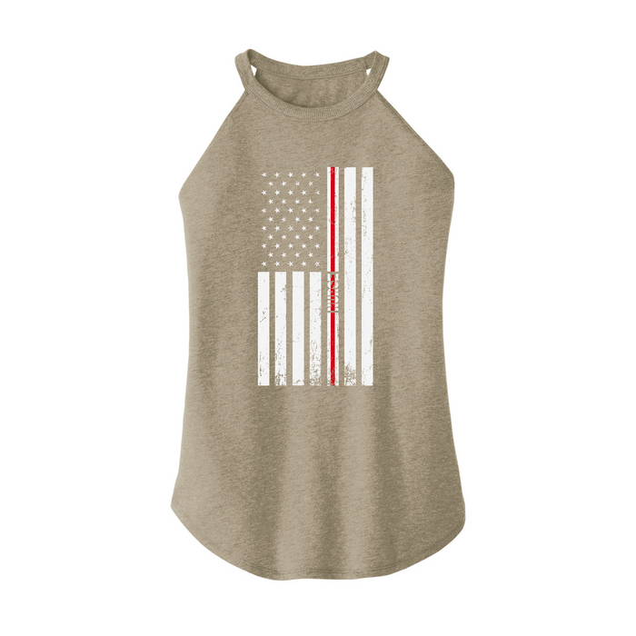 Womens X-Small Sand Rocker Tank Top