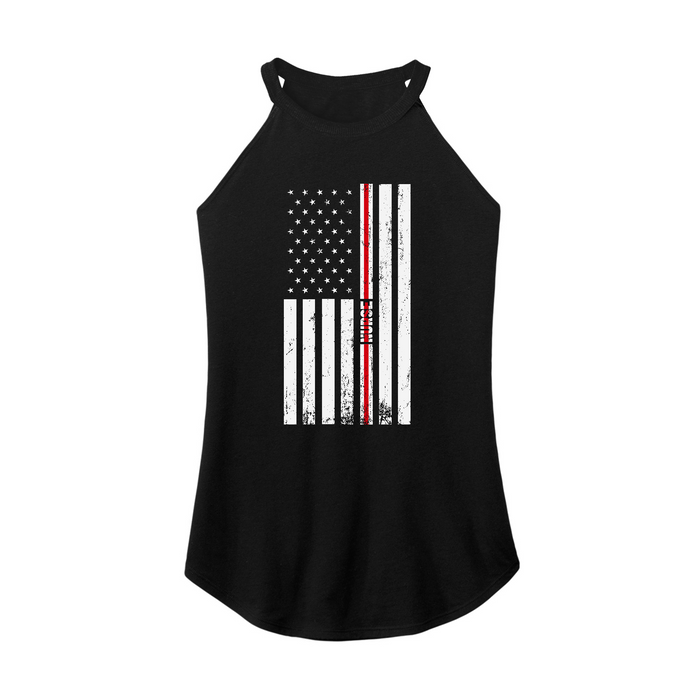 Womens X-Small Black Rocker Tank Top