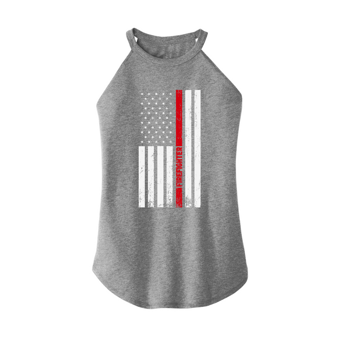 Womens X-Small Grey Rocker Tank Top
