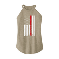 Womens X-Small Sand Rocker Tank Top