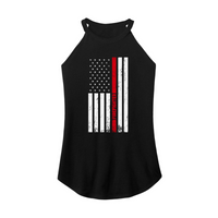 Womens X-Small Black Rocker Tank Top