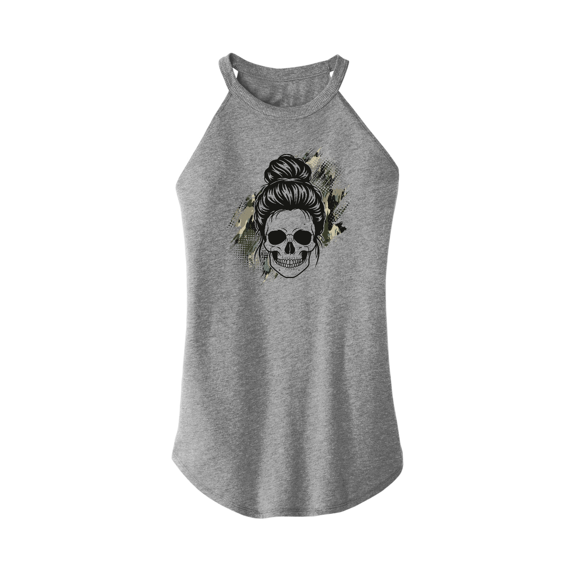 Womens X-Small Heather Gray Tank Top