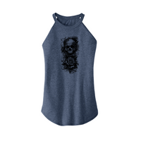 Womens X-Small Navy Heather Tank Top