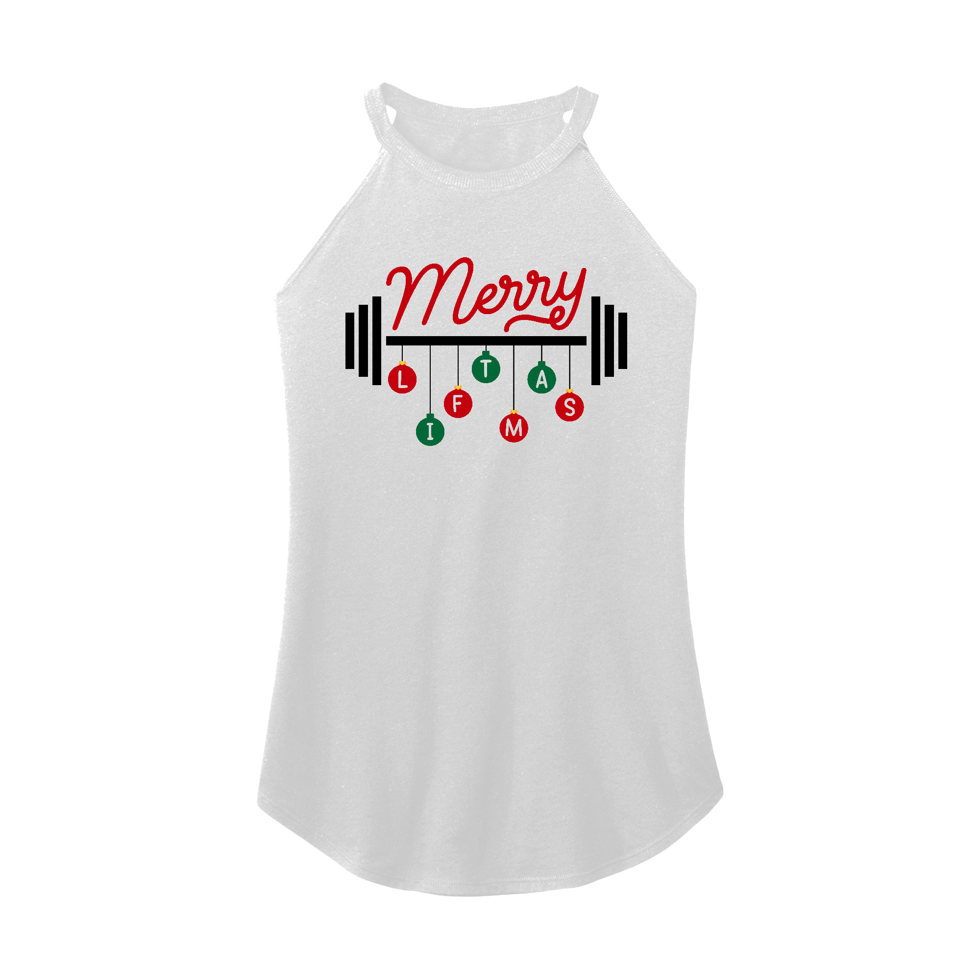 Womens X-Small White Rocker Tank Top