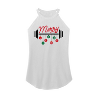 Womens X-Small White Rocker Tank Top