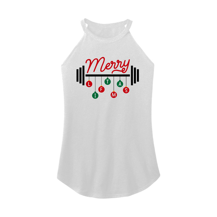 Womens X-Small White Rocker Tank Top